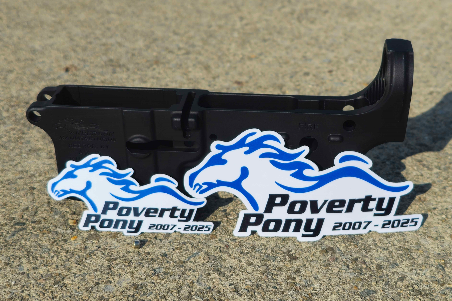 Poverty Pony Sticker