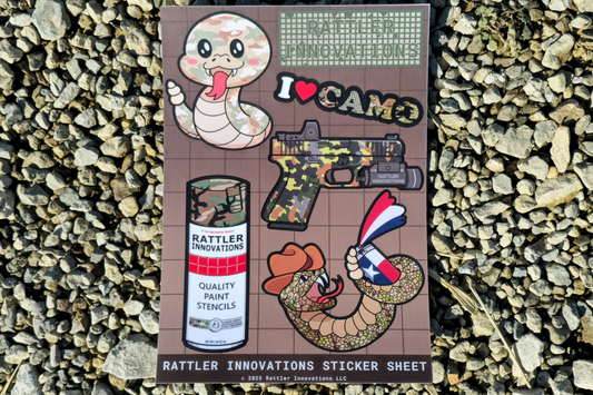 Rattler Innovations Sticker Sheet