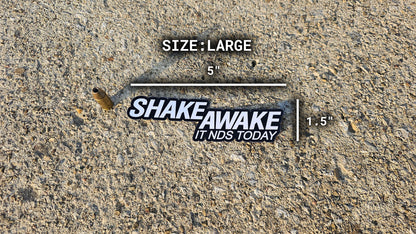 Shake Awake Sticker