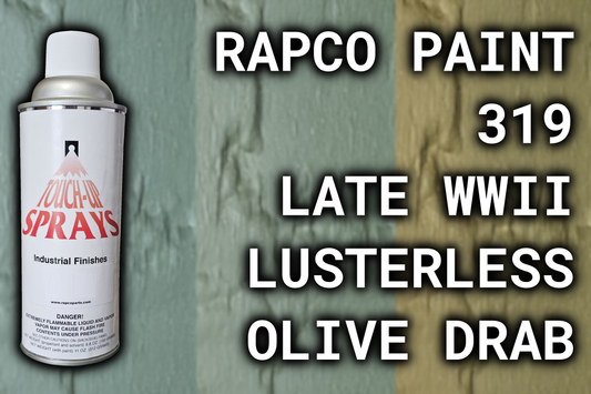 Rapco 319 Late WWII Lusterless Olive Drab