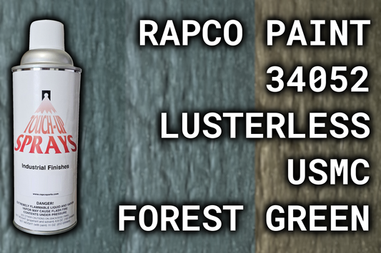 Rapco 34052 Lusterless USMC Forest Green