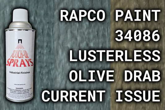 Rapco 34086 Lusterless Olive Drab Current Issue