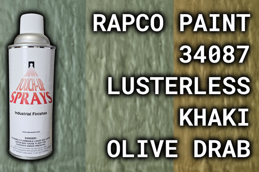 Rapco 34087 Lusterless Khaki Olive Drab