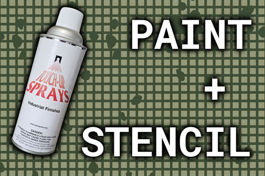 Desert Night Camouflage | Paint + Stencil Bundle