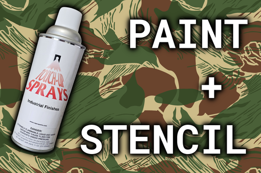 Rhodesian Brushstroke | Paint + Stencil Bundle