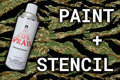 Vietnam Tiger Stripe | Paint + Stencil Bundle