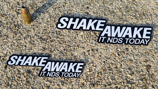 Shake Awake Sticker