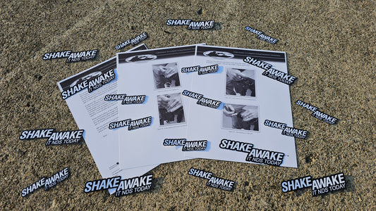 Shake Awake Sticker